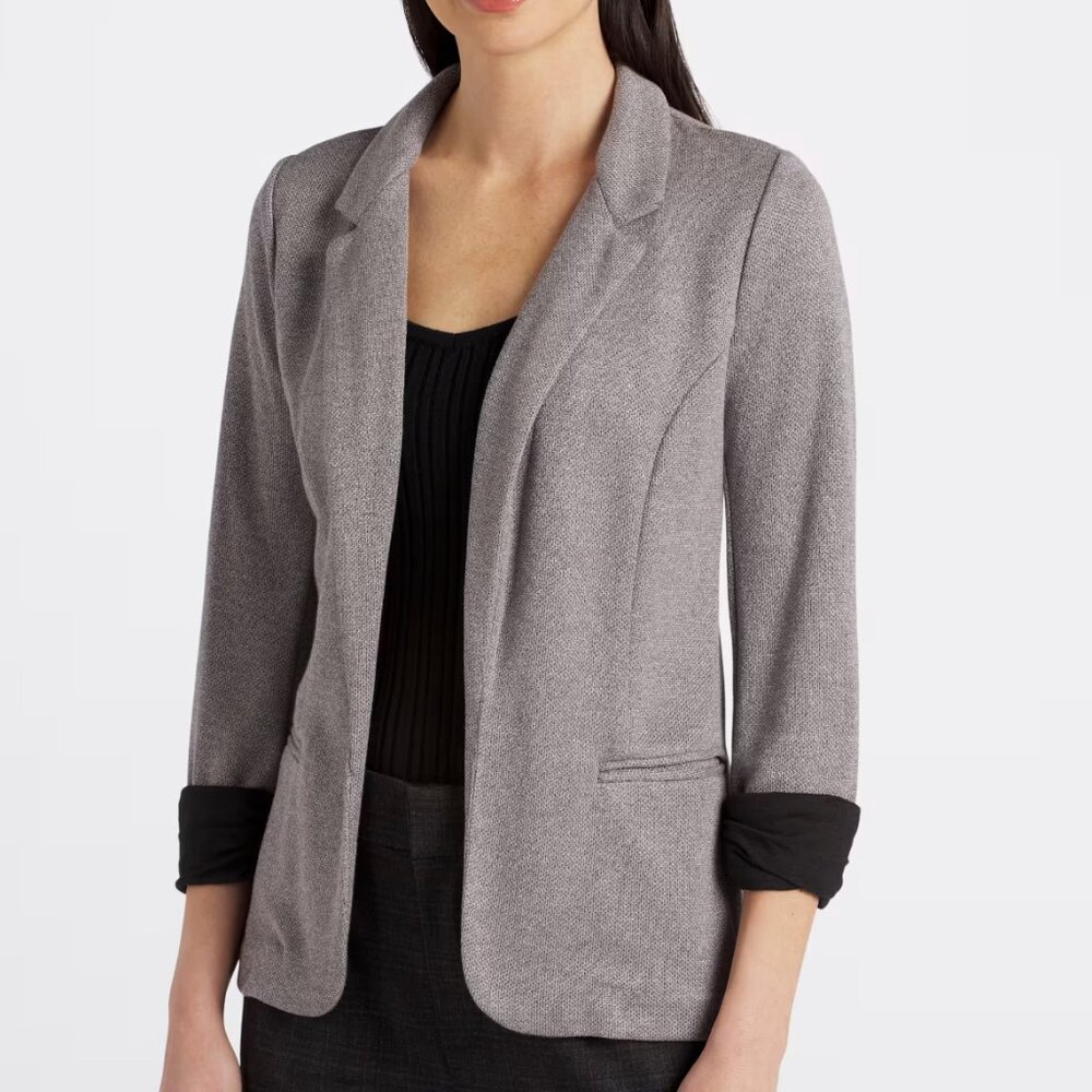 Skies Are Blue knit blazer